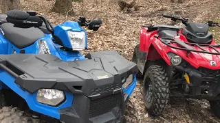 2017 Polaris Sportsman 570 EFI vs 2018 Can Am Outlander 570