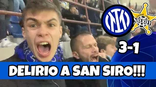 DELIRIO A SAN SIROOO!!! SUPER DZEKOO!! | LIVE REACTION INTER-SHERIFF 3-1 UCL