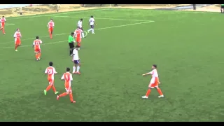 Josh Coan U18 RailHawks vs Orlando City 2015