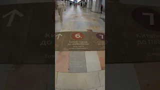 Орфография хромает в Московском метро. Станция Китай-Город #shorts