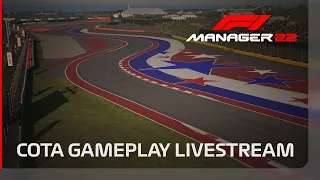 F1® Manager 2022 | Livestream: COTA Gameplay & Spicy Challenge!