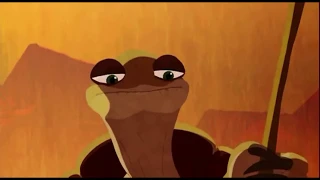 Master oogway monkey meme but it's not tagged as a kids video