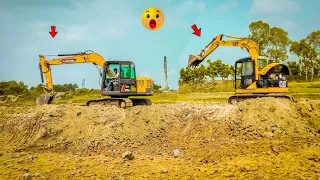 JCB JS205 Excavator Dig New Circular Well at Many The Fisherman together Own Expense | Pramod`s Life