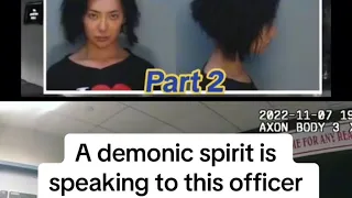 Demonic Spirit Speaking to Officer through Angry YouTuber Nikita Dragun After Miami Hotel Arrest