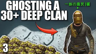 I GHOSTED THIS 30+ DEEP JAPANESE CLAN FOR LOADS OF LOOT | Solo Rust