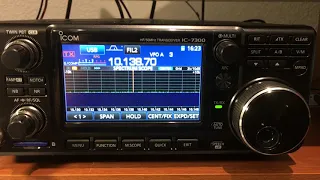 KENWOOD TS-590SG dual receiver with Band Scope