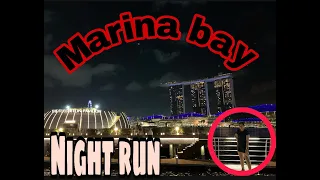 MARINA BAY-night run #nightrun #excitingrunever #beautyofmarina