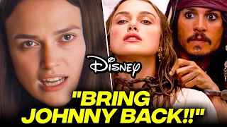 Keira Knightley BEGGING Disney To Bring Johnny Depp Back