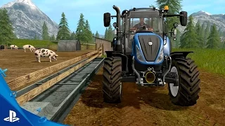 Farming Simulator 17 - "Tending to Animals" Gameplay Trailer #2 | PS4