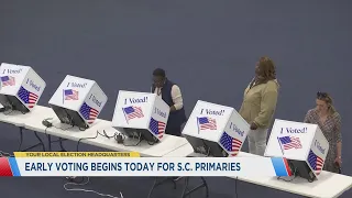 Early voting underway for SC Primaries