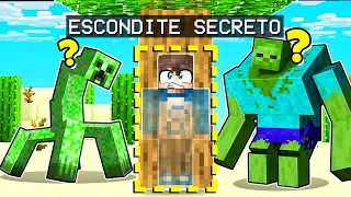 ¡Nos ESCONDEMOS pero LOS MUTANTES CAZADORES en MINECRAFT 😱😈 ESCONDITE CON MIKECRACK RAPTOR Y SILVIO