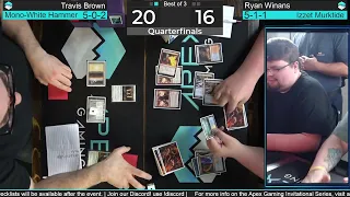 $5000 Modern Open | Mono-White Hammer vs Izzet Murktide | Quarterfinals