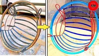 Making of beautiful Swing / Hanging Chair step-by-step Full Video (Factory) || Diy Idea / Room Decor