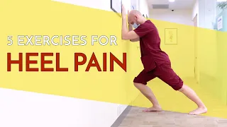 5 Exercises to Relieve HEEL PAIN - Podiatrist Elliott Yeldham, Singapore Podiatry