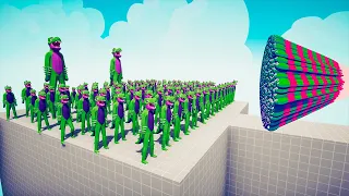 100x T-REX + 2x GIANT vs EVERY GOD -  Totally Accurate Battle Simulator TABS