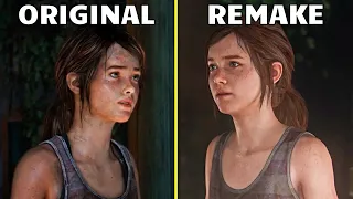 The Last of Us Remake Vs Original Graphics Comparison (TLOU Remake)