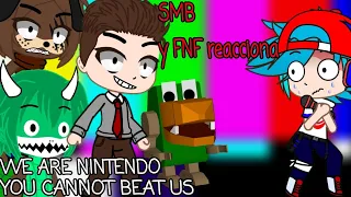 ❤🎶Super Mario Bros y FNF reacciona a Mario Madness V2(parte 9)🎶😎/Gacha Club #gacha #fnf