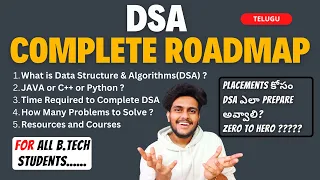 Best Roadmap for Data Structures and Algorithms in TELUGU | DSA | Coding Ninjas Honest Course Review