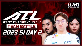 Afreeca Tekken League 2023 S1 Team Battle Day 2 - Official English Stream ft. Rip