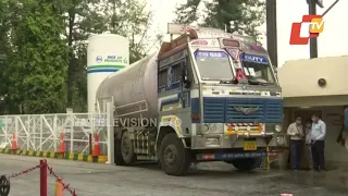 Oxygen Supply To Max Hopsital In Delhi | Police Escort Vehicle