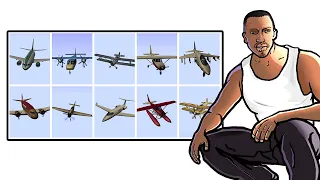 ¿Dónde encontrar todos LOS AVIONES? GTA SAN ANDREAS