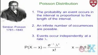 Week 4 : THE POISSON DISTRIBUTION