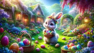 Happy Easter Bunny Rabbits - Upbeat Jazz Music Background Playlist - Relaxing Good Mood Vibes