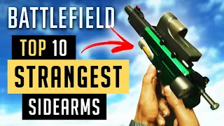 TOP 10 STRANGEST SIDEARMS IN BATTLEFIELD GAMES