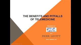 The Benefits and Pitfalls of Telemedicine