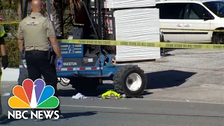 Florida woman dies after being struck by forklift