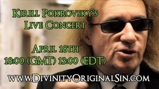 Larian Presents: Kirill Pokrovsky Prepping for the Live Concert Today