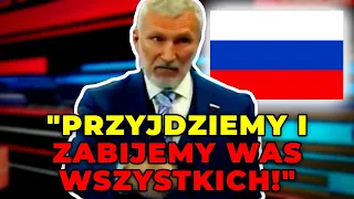 "Przyjdziemy i zabijemy was wszystkich!". Skandaliczne groźby na antenie rosyjskiej telewizji