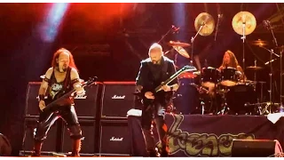 Venom - Buried Alive/Flight of the Hydra/Resurrection/Welcome to Hell - Live @ Rock Fest BCN 2015