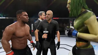Mike Tyson vs. Acid Monster - EA Sports UFC 2 - Boxing Stars 🥊