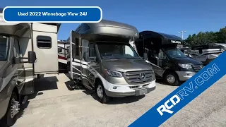 USED 2022 Winnebago View 24J Class C Motorhome Diesel Walk Through - Pataskala