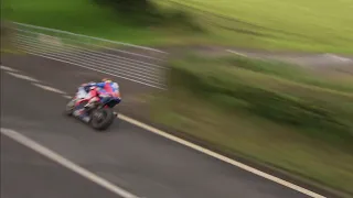 Peter Hickman shows his appreciation Ulster Grand Prix 2019