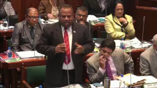 Fijian Minister for Agriculture, Hon. Inia Seruiratu's response on TC Winston rehab with NGO's