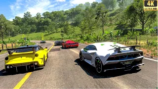 4K Goliath Race Lamborghini Sesto Elemento FE - Forza Horizon 5 Gameplay