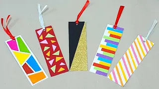 5 Easy Paper Bookmarks, DIY Bookmarks,
