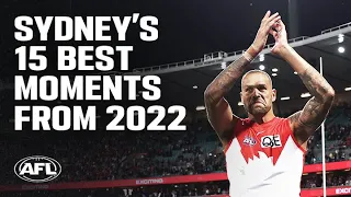 Sydney's top 15 moments from 2022 | AFL