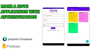 Build Note App with Firebase Auth + Firestore & Jetpack Compose + MVVM architecture