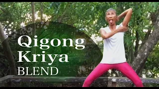 Moving Meditation blending Qigong and Kriya Yoga (Faster pace movements help still the mind)