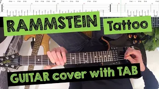 🎸 RAMMSTEIN - Tattoo (FPV/POV GUITAR COVER with TAB)