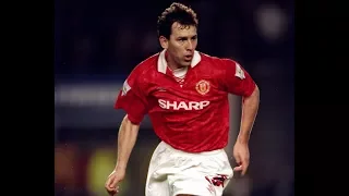 Bryan Robson vs Atletico Madrid 1991 Cup Winner's Cup (All Touches & Actions)