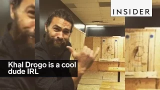 Khal Drogo from Game of Thrones is a cool dude IRL