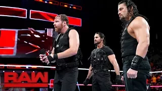 The Shield arrive on Raw looking for a fight: Raw, Oct. 16, 2017