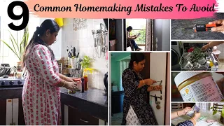 9 Common Home Making Mistakes To Avoid-Best Home & Kitchen management Tips- Kitchen Budget