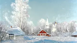 Олег Молчанов (Зимний пейзаж)