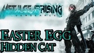 Metal Gear Rising Easter Egg - Hidden Cat in Monsoon Cutscene