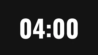 4 Minute Timer